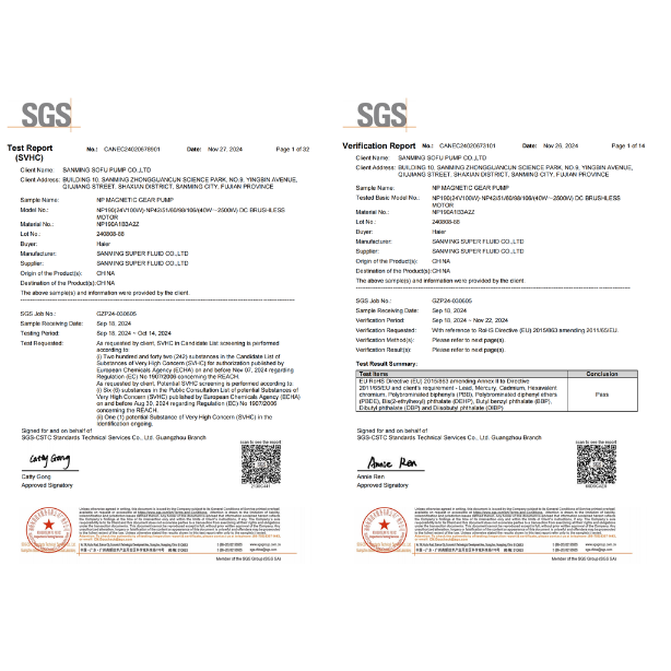 SGS Verified