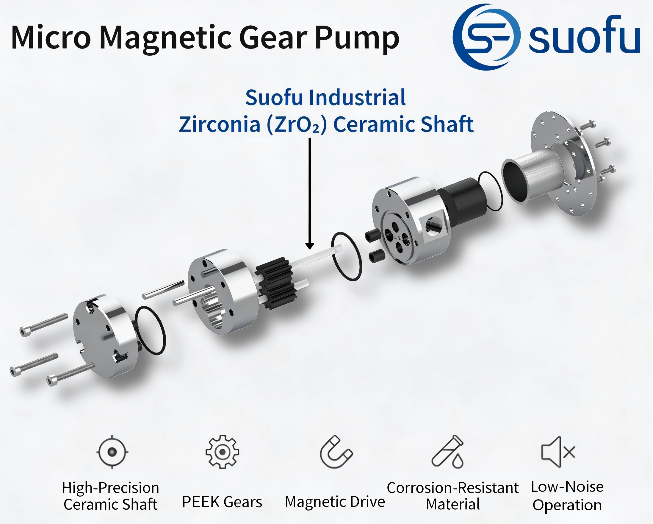 Zirconia Ceramic Shaft: The Key to Micro Pump Performance & Longevity